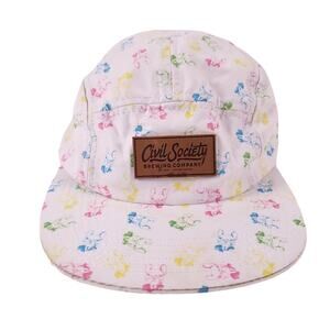 Civil Society Brewing Brist One Colorful French Bulldog Adjustable Baseball Hat